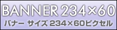 �o�i�[�i234�~60�j
